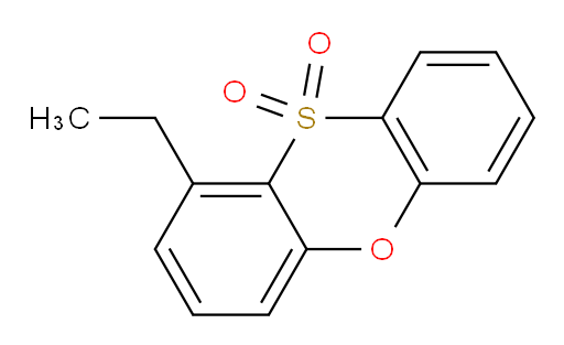 Phenoxathiin, 1-ethyl-, 10,10-dioxide (9CI, ACI)