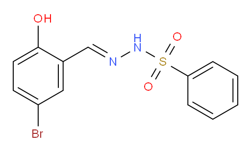 Benzenesulfonic acid, 2-[(5-bromo-2-hydroxyphenyl)methylene]hydrazide (ACI)