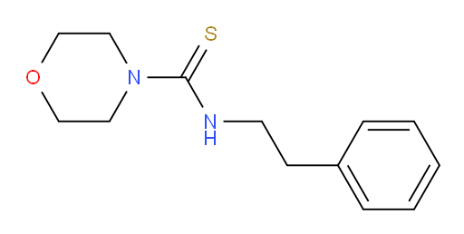 N-(2-Phenylethyl)-4-morpholinecarbothioamide (ACI)