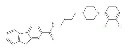 N-[4-[4-(2,3-Dichlorophenyl)-1-piperazinyl]butyl]-9H-fluorene-2-carboxamide (ACI)