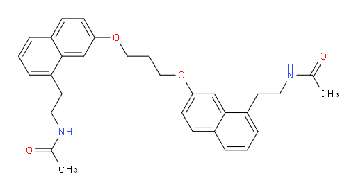 N,N′-[1,3-Propanediylbis(oxy-7,1-naphthalenediyl-2,1-ethanediyl)]bis[acetamide] (ACI)
