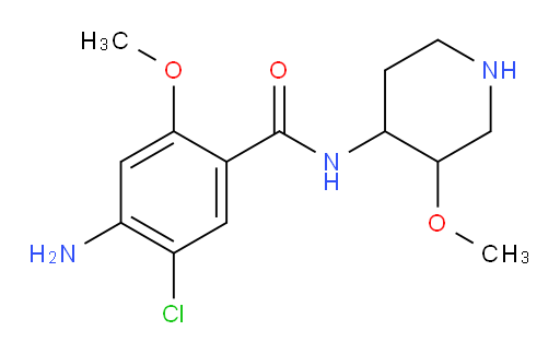 4-Amino-5-chloro-2-methoxy-N-(3-methoxy-4-piperidinyl)benzamide (ACI)