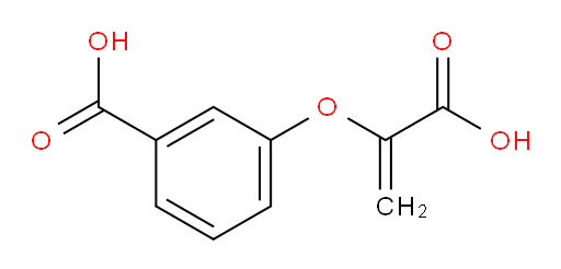 3-[(1-Carboxyethenyl)oxy]benzoic acid (ACI)