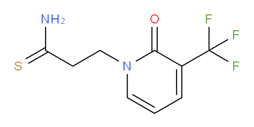 2-Oxo-3-(trifluoromethyl)-1(2H)-pyridinepropanethioamide (ACI)