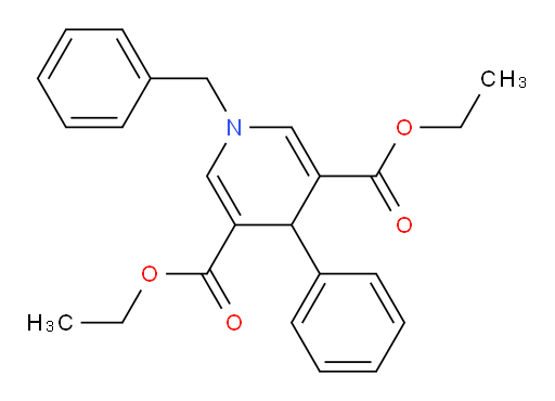 Diethyl 1-benzyl-4-phenyl-1,4-dihydropyridine-3,5-dicarboxylate