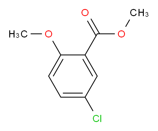 Benzoic acid, 5-chloro-2-methoxy-, methyl ester (9CI, ACI)