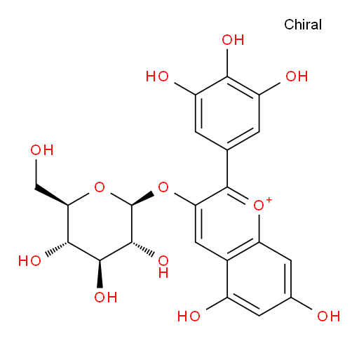 Delphinidin 3-O-β-glucoside