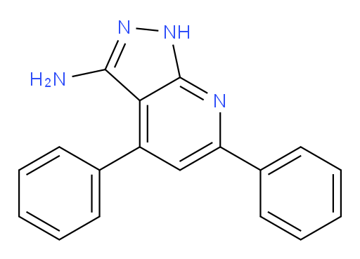 4,6-Diphenyl-1H-pyrazolo[3,4-b]pyridin-3-amine (ACI)