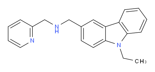 9-Ethyl-N-(2-pyridinylmethyl)-9H-carbazole-3-methanamine (ACI)