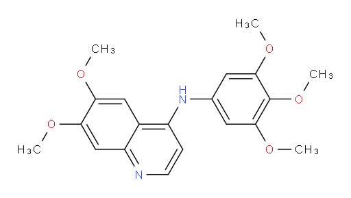 6,7-Dimethoxy-N-(3,4,5-trimethoxyphenyl)-4-quinolinamine (ACI)
