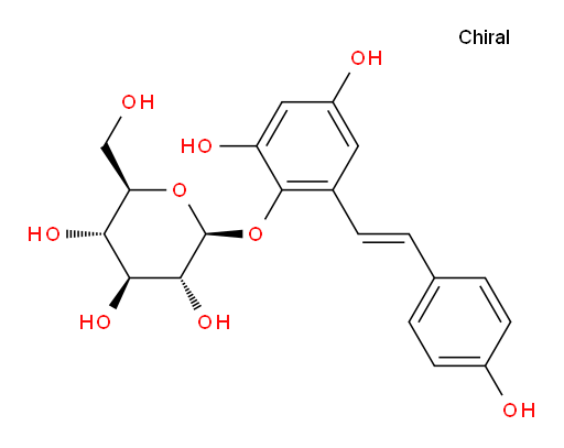 2,3,5,4′-Tetrahydroxyldiphenylethylene 2-O-β-D-glucoside