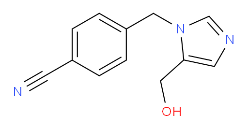 4-[[5-(Hydroxymethyl)-1H-imidazol-1-yl]methyl]benzonitrile (ACI)