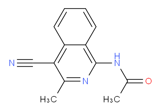 N-(4-Cyano-3-methyl-1-isoquinolinyl)acetamide (ACI)