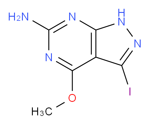3-Iodo-4-methoxy-1H-pyrazolo[3,4-d]pyrimidin-6-amine (ACI)