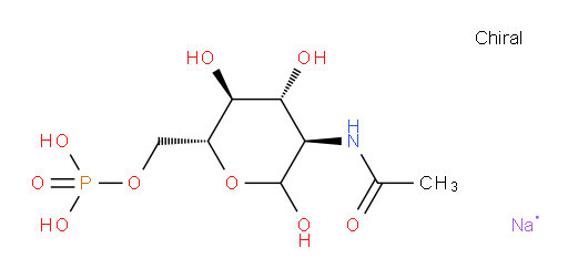 D-Glucopyranose, 2-(acetylamino)-2-deoxy-, 6-(dihydrogen phosphate), disodium salt (9CI)