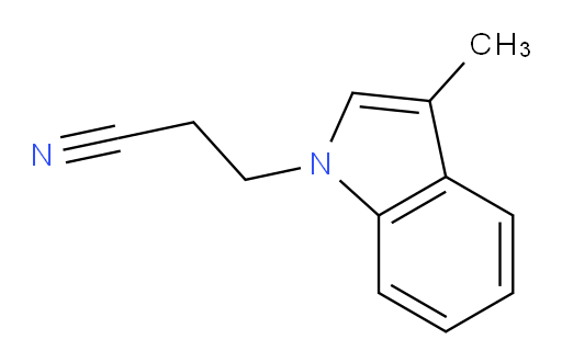 3-Methyl-1H-indole-1-propanenitrile (ACI)