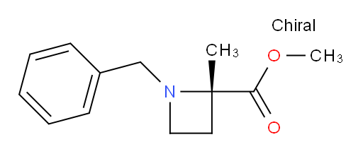 Methyl (2S)-2-methyl-1-(phenylmethyl)-2-azetidinecarboxylate (ACI)