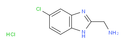 1H-Benzimidazole-2-methanamine, 6-chloro-, hydrochloride (1:2) (ACI)