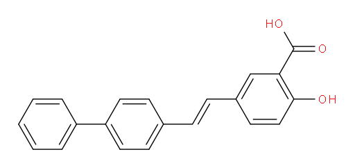5-[(1E)-2-[1,1′-Biphenyl]-4-ylethenyl]-2-hydroxybenzoic acid (ACI)