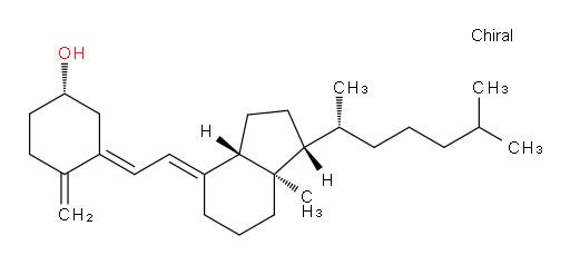 (S,E)-3-((E)-2-((1R,3aS,7aR)-7a-methyl-1-((R)-6-methylheptan-2-yl)hexahydro-1H-inden-4(2H)-ylidene)ethylidene)-4-methylenecyclohexanol