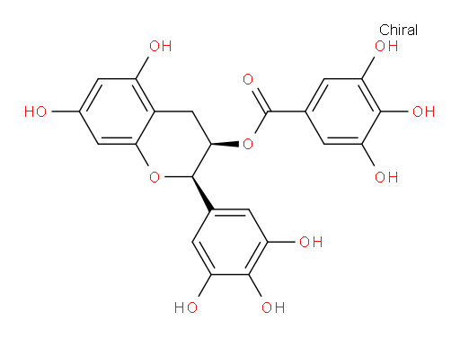 (2R,3R)-5,7-dihydroxy-2-(3,4,5-trihydroxyphenyl)chroman-3-yl 3,4,5-trihydroxybenzoate