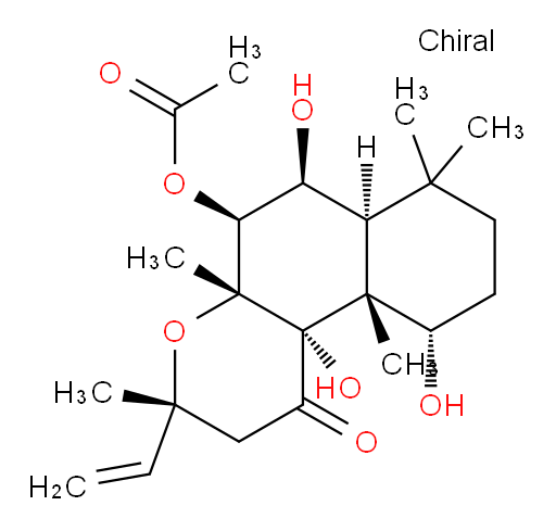 (3R,4aR,5S,6S,6aS,10S,10aR,10bS)-6,10,10b-trihydroxy-3,4a,7,7,10a-pentamethyl-1-oxo-3-vinyldodecahydro-1H-benzo[f]chromen-5-yl acetate