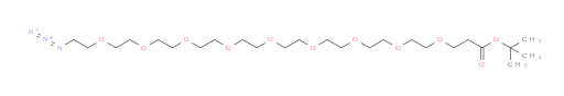 tert-butyl 1-azido-3,6,9,12,15,18,21,24,27-nonaoxatriacontan-30-oate