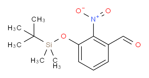 3-[(tert-butyldimethylsilyl)oxy]-2-nitrobenzaldehyde