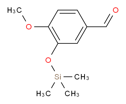 4-methoxy-3-[(trimethylsilyl)oxy]benzaldehyde