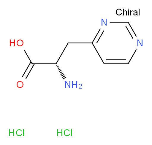 (2S)-2-amino-3-(pyrimidin-4-yl)propanoic acid dihydrochloride