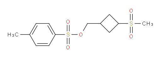 (3-methanesulfonylcyclobutyl)methyl 4-methylbenzene-1-sulfonate