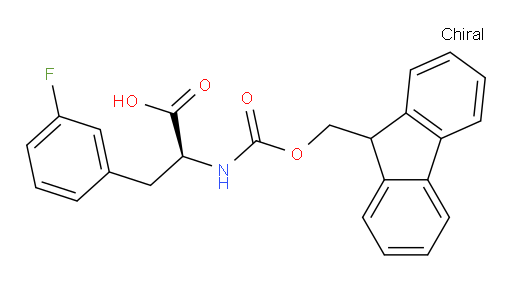 (2S)-2-({[(9H-fluoren-9-yl)methoxy]carbonyl}amino)-3-(3-fluorophenyl)propanoic acid