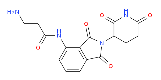 3-amino-N-[2-(2,6-dioxopiperidin-3-yl)-1,3-dioxo-2,3-dihydro-1H-isoindol-4-yl]propanamide