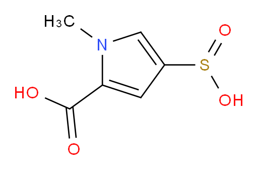 1-methyl-4-sulfino-1H-pyrrole-2-carboxylic acid