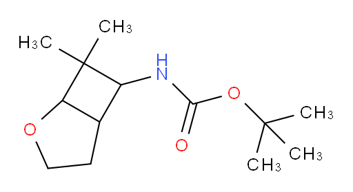 tert-butyl N-{7,7-dimethyl-2-oxabicyclo[3.2.0]heptan-6-yl}carbamate