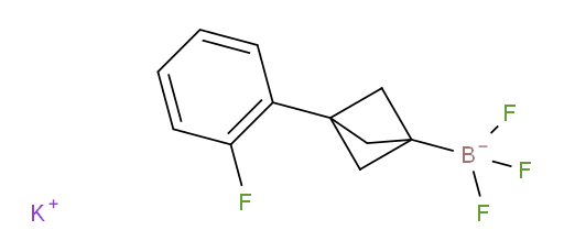 potassium trifluoro[3-(2-fluorophenyl)bicyclo[1.1.1]pentan-1-yl]boranuide