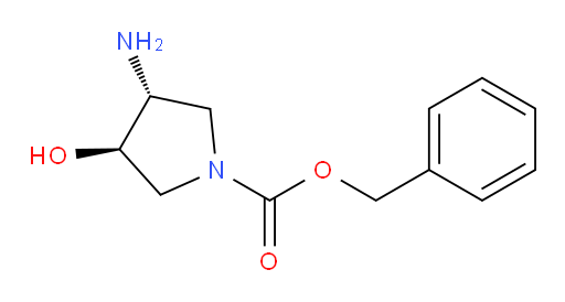 rac-benzyl (3R,4R)-3-amino-4-hydroxypyrrolidine-1-carboxylate