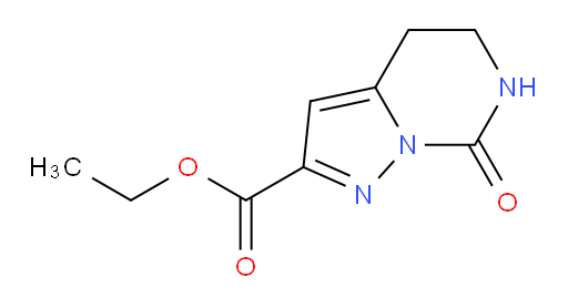 ethyl 7-oxo-4H,5H,6H,7H-pyrazolo[1,5-c]pyrimidine-2-carboxylate