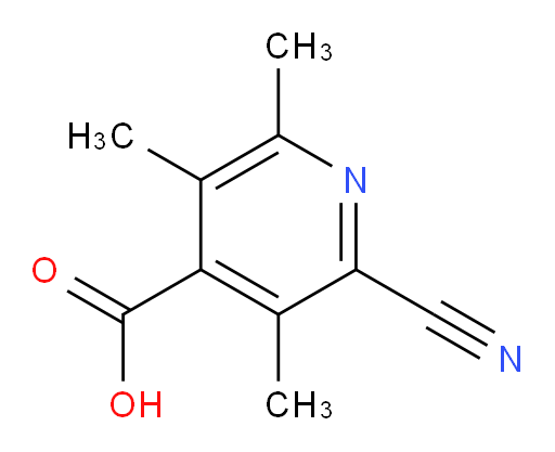 2-cyano-3,5,6-trimethylpyridine-4-carboxylic acid