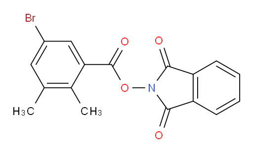 1,3-dioxo-2,3-dihydro-1H-isoindol-2-yl 5-bromo-2,3-dimethylbenzoate