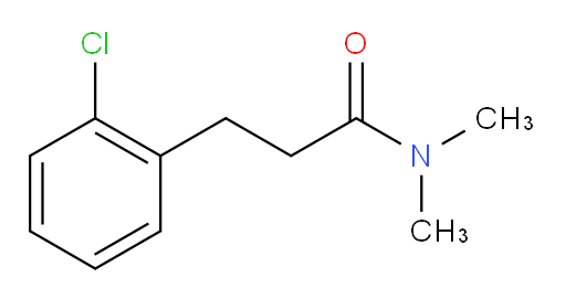 3-(2-chlorophenyl)-N,N-dimethylpropanamide