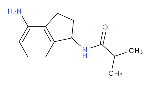 N-(4-amino-2,3-dihydro-1H-inden-1-yl)-2-methylpropanamide