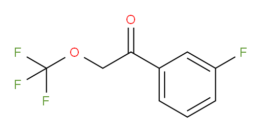 1-(3-fluorophenyl)-2-(trifluoromethoxy)ethan-1-one