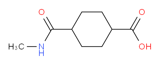 4-(methylcarbamoyl)cyclohexane-1-carboxylic acid