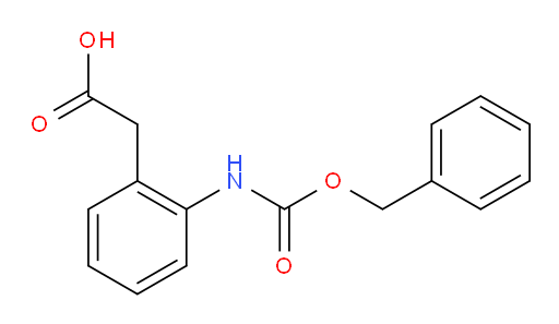2-(2-{[(benzyloxy)carbonyl]amino}phenyl)acetic acid