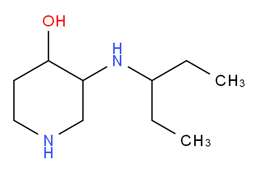 3-[(pentan-3-yl)amino]piperidin-4-ol