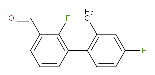 2-fluoro-3-(4-fluoro-2-methylphenyl)benzaldehyde