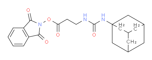 1,3-dioxo-2,3-dihydro-1H-isoindol-2-yl 3-{[(adamantan-1-yl)carbamoyl]amino}propanoate