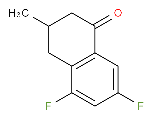 5,7-difluoro-3-methyl-1,2,3,4-tetrahydronaphthalen-1-one
