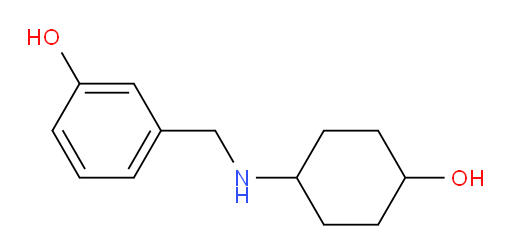 3-{[(4-hydroxycyclohexyl)amino]methyl}phenol